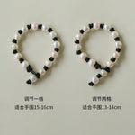 Natural Pearl Knotted Leather Bracelet - floysun