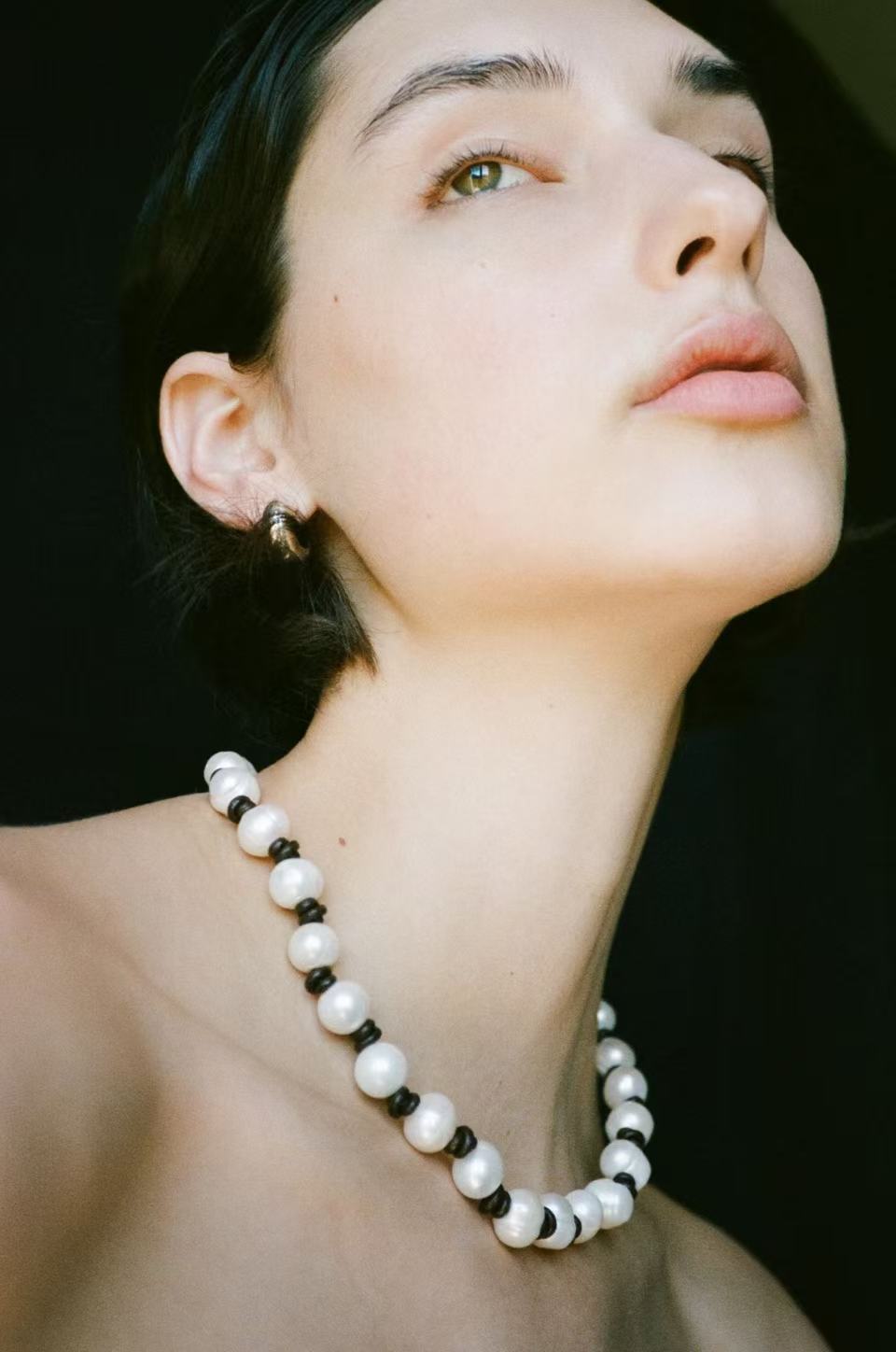 Natural Pearl Knotted Leather Necklace - floysun