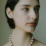 Natural Pearl Knotted Leather Necklace - floysun
