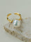 Natural Pearl Sterling Silver Adjustable Ring - floysun