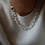 Natural Petal Freshwater Pearl Necklace - floysun