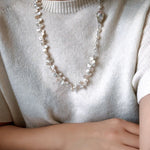 Natural Petal Freshwater Pearl Necklace - floysun