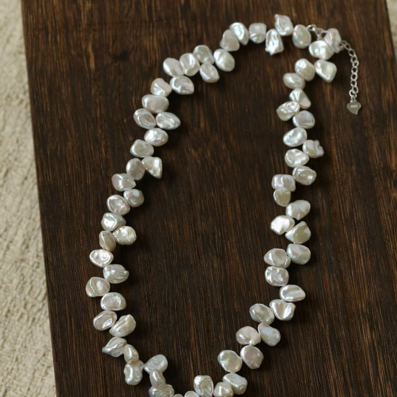 Natural Petal Freshwater Pearl Necklace - floysun