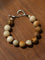 Natural Picture Jasper & White Fossil Bracelet - floysun