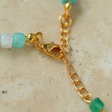 Natural Stone Colored Stone Beaded Bracelet