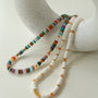 Natural Stone Colorful Beaded Necklace - floysun