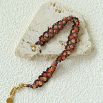 Natural Stone Lace-Weave Bracelet – Four Styles - floysun