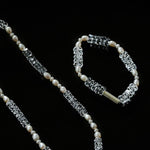 Natural White Crystal Abacus Bead Bracelet - floysun