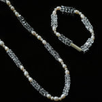 Natural White Crystal Abacus Bead Bracelet - floysun