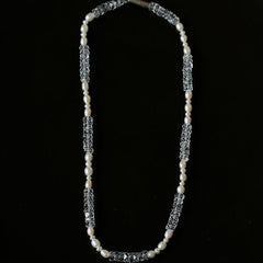 Natural White Crystal Abacus Bead Necklace - floysun