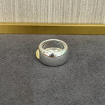 Natural Yellow Jade Smooth Wide Band Ring - floysun