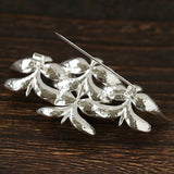 New Chinese Style Magnolia Agate Brooch - floysun