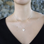 New Heart Series Compass Grass Heart Necklace - floysun
