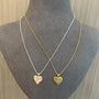 New Heart Series Compass Grass Heart Necklace - floysun