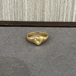 New Heart Series Heart Signet Ring - floysun