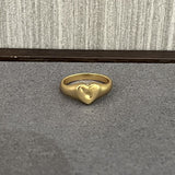 New Heart Series Heart Signet Ring - floysun