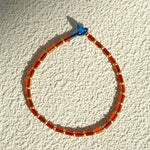 New Year Red Agate Beaded Bracelet - floysun