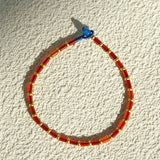 New Year Red Agate Beaded Bracelet - floysun