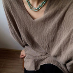 Niche Luxury Double Layer Natural Amazonite Beaded Necklace - floysun