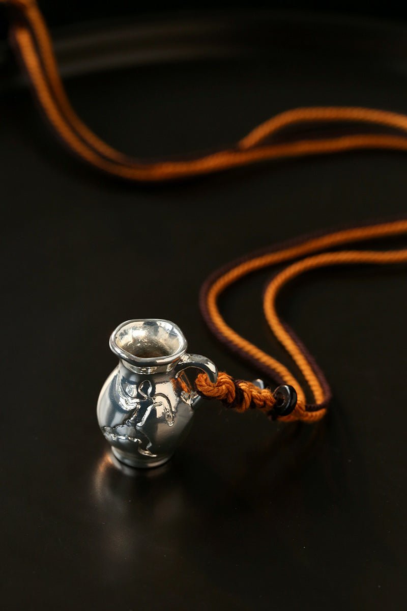 Nomadic Flask Pendant Necklace - floysun