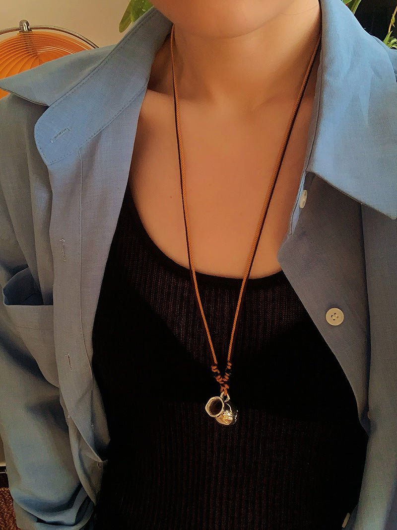 Nomadic Flask Pendant Necklace - floysun