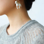 Nomadic Horse Enamel Drop Earrings – 3D Horse Design - floysun