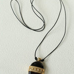 Nomadic Spirit Sandalwood Flask Necklace - floysun