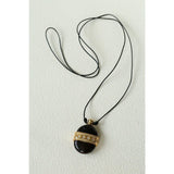 Nomadic Spirit Sandalwood Flask Necklace - floysun