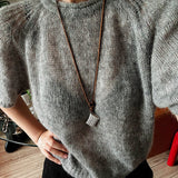 Nomadic Woven Basket & Flask Pendant Necklace - floysun