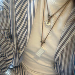 Nomadic Woven Basket & Flask Pendant Necklace - floysun