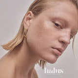 Nordic Minimalist 925 Sterling Silver Hoop Earrings - floysun