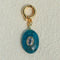 Ocean-Inspired Gemstone Shell Charm Pendant – Natural Stone & Pearl Personalized Jewelry Charm - floysun