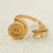 Ocean Seashell Conch Starfish Open Adjustable Rings - floysun