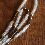 Opal & Gold Ore Beaded Necklace - floysun