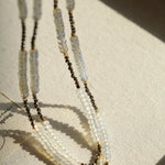 Opal & Gold Ore Beaded Necklace - floysun