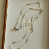 Opal & Gold Ore Beaded Necklace - floysun