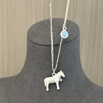 Opal Horse Cord Necklace - floysun