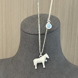 Opal Horse Cord Necklace - floysun
