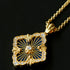 Opera Tulle Lace Clover Necklace - floysun