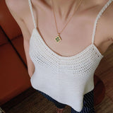 Opera Tulle Lace Clover Necklace - floysun