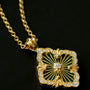 Opera Tulle Lace Clover Necklace – Inspired by Buccellati - floysun