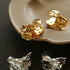 Orchid Metal Design Earrings - floysun