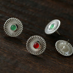 Oriental Sun Blossom Earrings - floysun