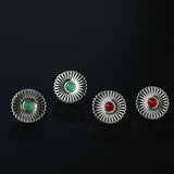 Oriental Sun Blossom Earrings - floysun