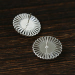 Oriental Sun Blossom Earrings - floysun