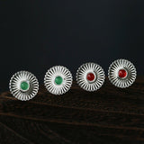 Oriental Sun Blossom Earrings - floysun