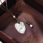 Original Design Embracing Heart Cord Necklace - floysun