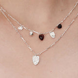 Original Design Embracing Heart Pendant Necklace - floysun