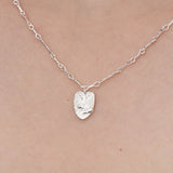 Original Design Embracing Heart Pendant Necklace - floysun