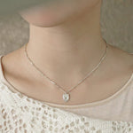 Original Design Embracing Heart Pendant Necklace - floysun